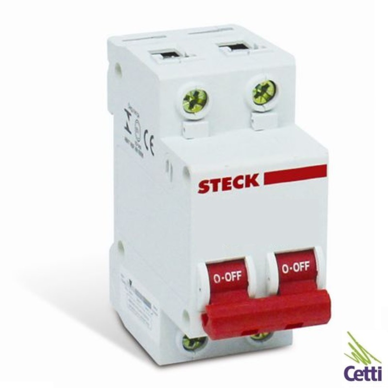 Disjuntor Bipolar Steck 20A SD-62C20