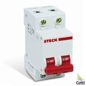 Disjuntor Bipolar Steck 32A SD-62C32