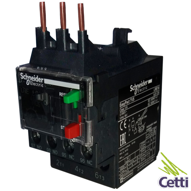 Relé Térmico Schneider 9 a 13A LRE16 Relé Térmico Schneider 9 a 13A LRE16