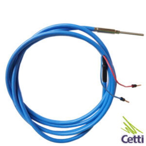 Cetti Materiais Elétricos 45 Termopar J 6mm X 50 mm Cabo de Silicone de 2 Metros