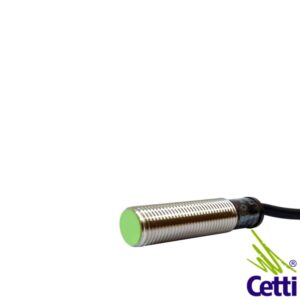 Sensor de Proximidade Indutivo 24V NPN 2mm 1NA M12 Faceado Autonics PR12-2DN