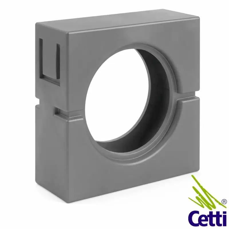 abraçadeira para conduíte flexível cinza