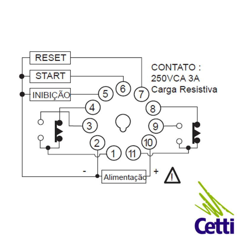 desenho-contatos-do-temporizador-analogico-5seg-a10-horas-multifuncao-at11dn-autonics desenho-contatos-do-temporizador-analogico-5seg-a10-horas-multifuncao-at11dn-autonics