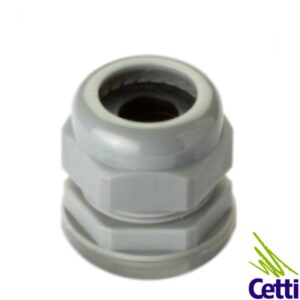 Cetti Materiais Elétricos 26 Prensa Cabo PG21 Nylon Cinza