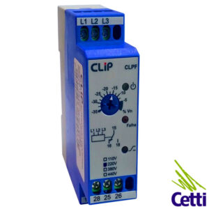Rele Falta de Fase Trifásico 220VCA CLPF-2R Clip