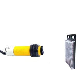 Sensor de Proximidade Óptico Retro Reflexivo 24V NPN 2m 1NA 1NF M18 BHS G18-3B2NC