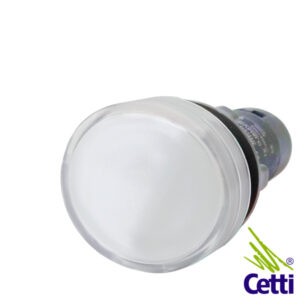 Sinaleiro LED 110V a 220V AC 22 mm Branco Schneider