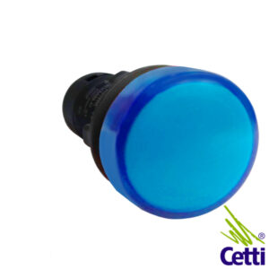 Sinaleiro LED 12 a 24V 22 mm Azul Schneider