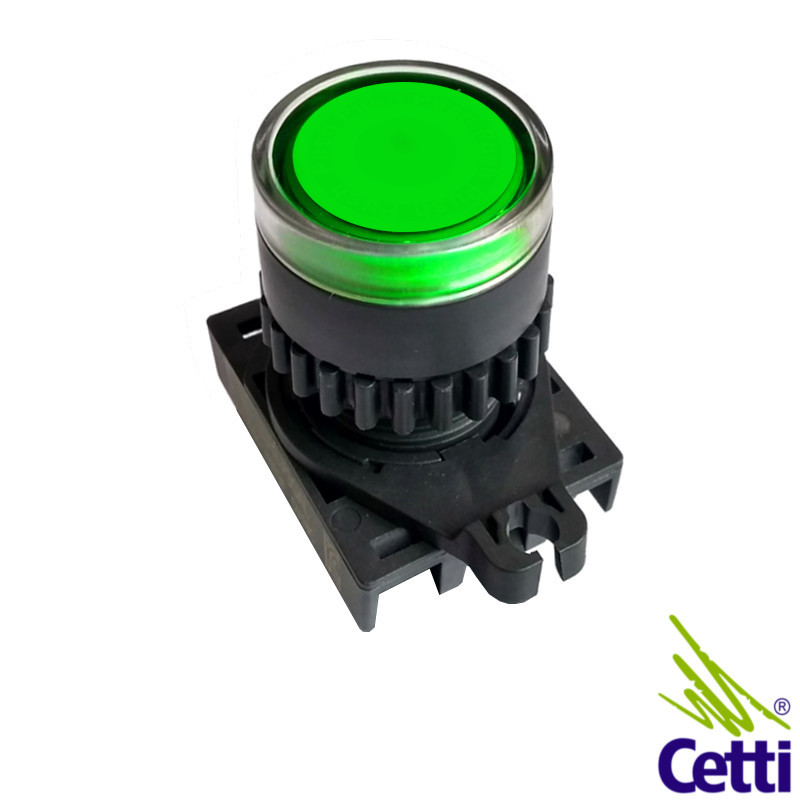 Botão Iluminado Verde Autonics Botão Iluminado Verde Autonics