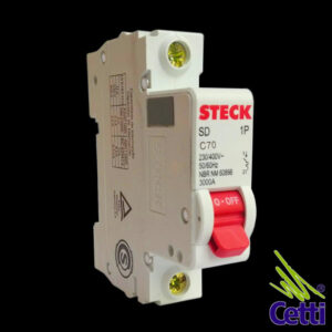 Cetti Materiais Elétricos 35 Disjuntor Steck Unipolar 70A SD C70