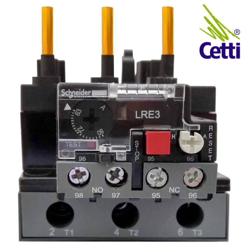 Relé Térmico Schneider de 63 a 80A LRE363 Relé Térmico Schneider de 63 a 80A LRE363