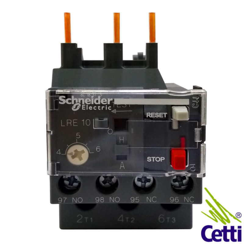 Relé Térmico Schneider de 4 a 6A LRE10 Relé Térmico Schneider de 4 a 6A LRE10