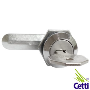 Cetti Materiais Elétricos 29 Fechadura Lingueta para Painel Elétrico com Chave Yale 28852