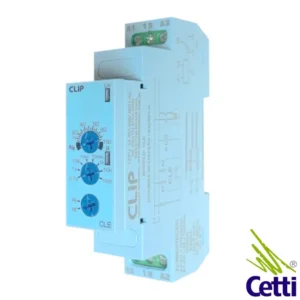 rele temporizador cle clip 24 a 240 vcc-ca pulso e retardo
