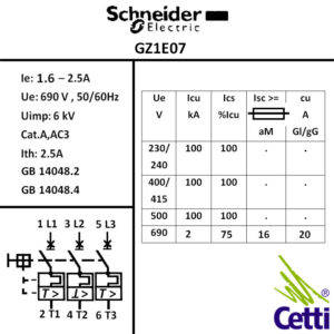Cetti Materiais Elétricos 27 disjuntor-motor-schneider-tripolar-16a-a-25a-gz1e07-03