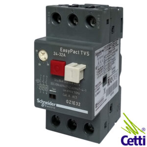 Disjuntor Motor Schneider Tripolar 24A a 32A GZ1E32