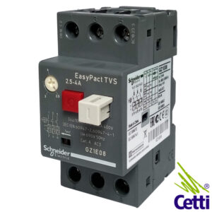 Disjuntor Motor Schneider Tripolar 2,5A a 4A GZ1E08