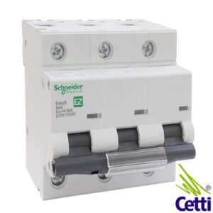 Disjuntor Tripolar Schneider 80A EZ9F33380