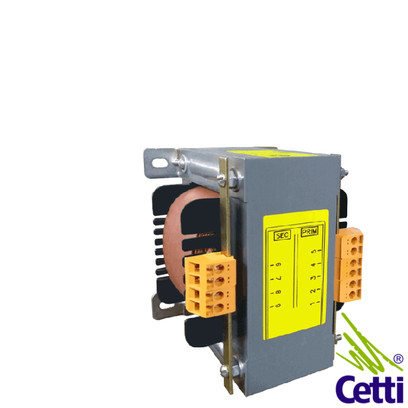 Transformador de Tensão de Comando 200VA com Saída a 24V ou 12V