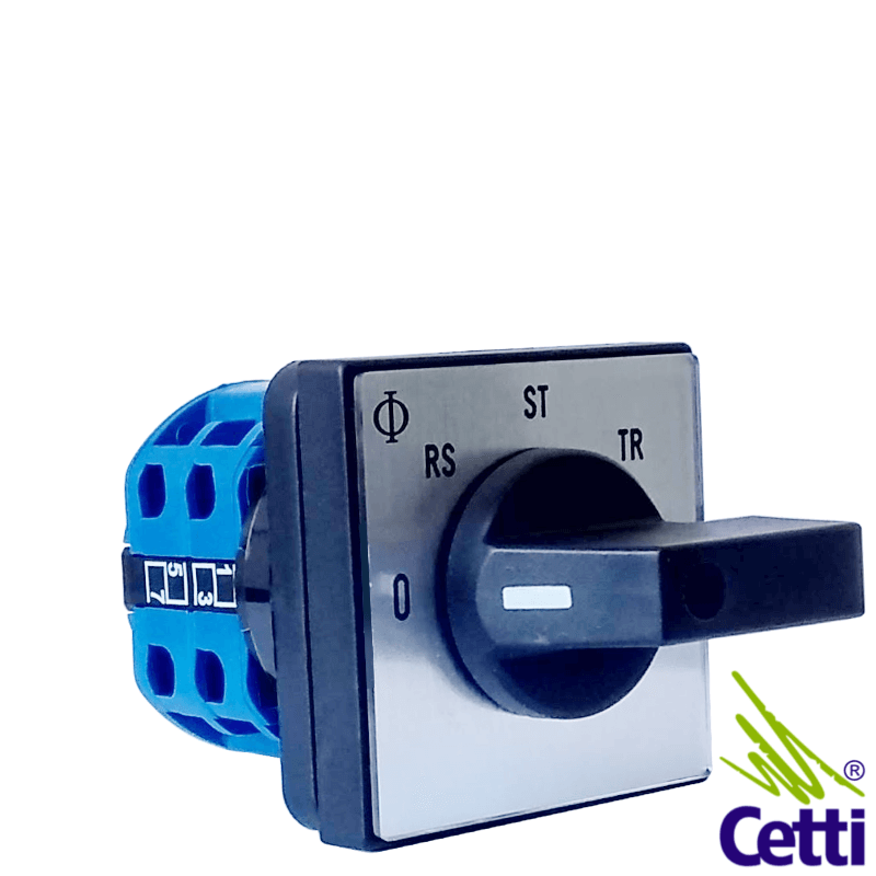 Chave Seletora Voltimétrica Fase - Fase 12A CB8 Kraus Naimer Chave Seletora Voltimétrica Fase - Fase 12A CB8 Kraus Naimer