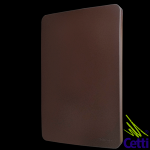 Cetti Materiais Elétricos 48 Placa Cega 4X2 Planet Brown Orion Schneider