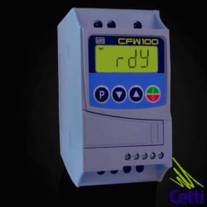 Inversor de Frequência WEG CFW100 220V Monofásico 0,25CV 1,6A 0,18kW