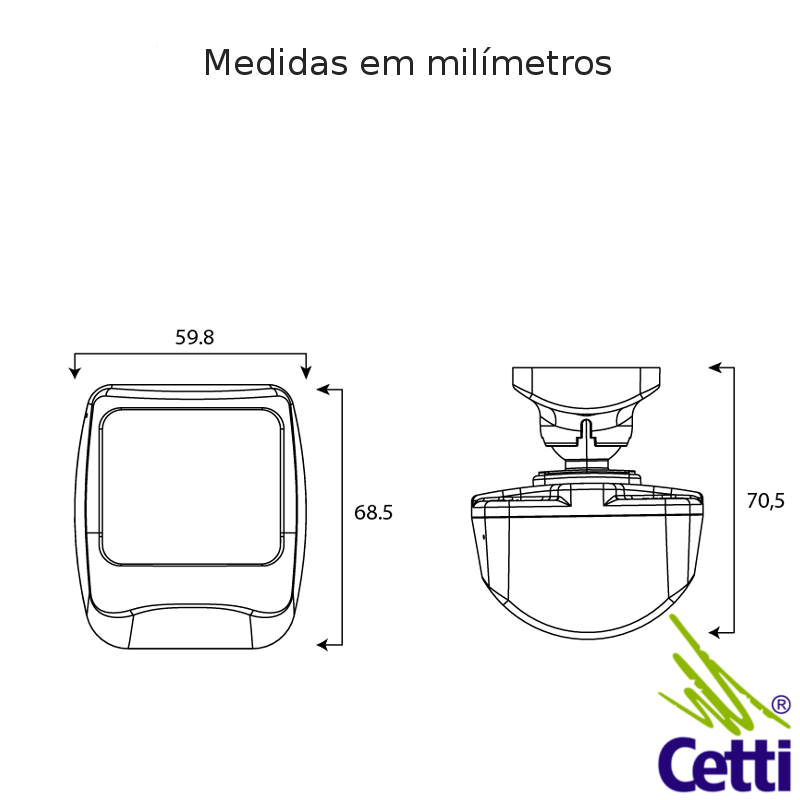medidas-sensor-de-presenca-frontal-exatron-lesf4000 medidas-sensor-de-presenca-frontal-exatron-lesf4000