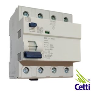 Interruptor DR WEG 80A Tetrapolar RDWS-AC-30-80-4-D99