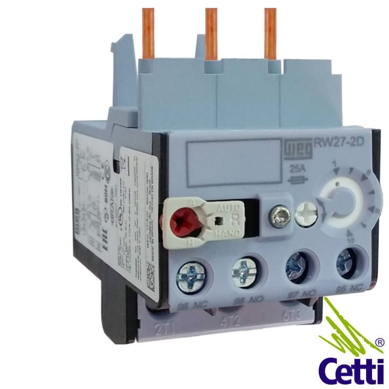 Rele Térmico WEG de 7A a 10A RW27-2D3-U010 Rele Térmico WEG de 7A a 10A RW27-2D3-U010