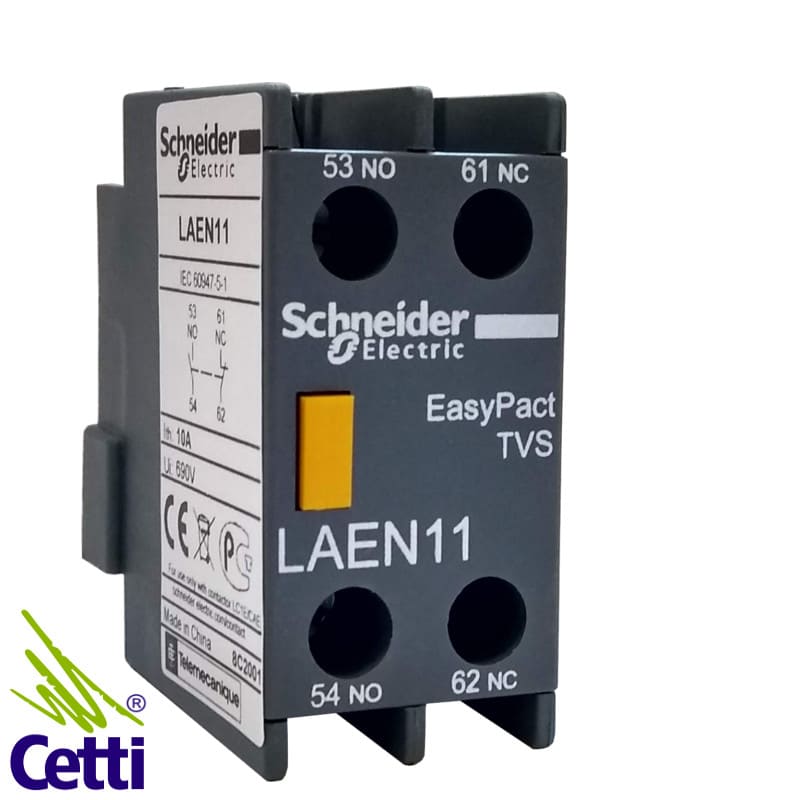 Contato Auxiliar 1NA 1NF Schneider LAEN11 Contato Auxiliar 1NA 1NF Schneider LAEN11