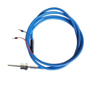 Sensor Termopar J 6x40mm com Rosca BSP de 1/2" e Cabo de Silicone 2 Metros