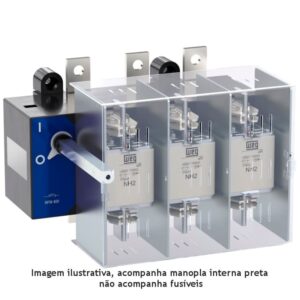 Cetti Materiais Elétricos 25 Chave Seccionadora Rotativa WEG 400A Tripolar RFW400-3H