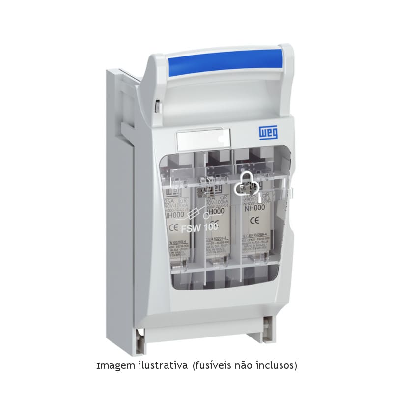 Chave Seccionadora WEG 100A Tripolar FSW100-3 Chave Seccionadora WEG 100A Tripolar FSW100-3