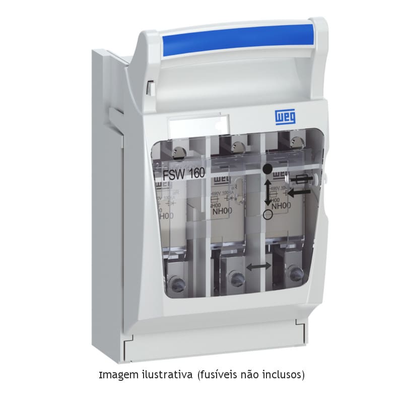 Chave Seccionadora WEG 160A Tripolar FSW160-3 Chave Seccionadora WEG 160A Tripolar FSW160-3