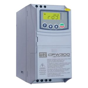 Inversor WEG CFW300 A04P2S2NB20 220V 1CV 4,2A Monofásico