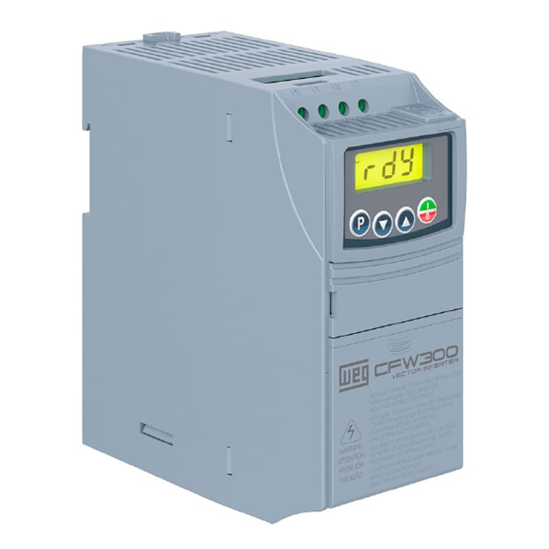 Inversor WEG CFW300B08P2T4NB20 5CV 8,2A 380V Inversor WEG CFW300B08P2T4NB20 5CV 8,2A 380V