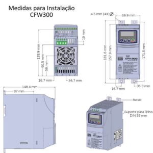 medidas-para-instalacao-inversor-weg-cfw300