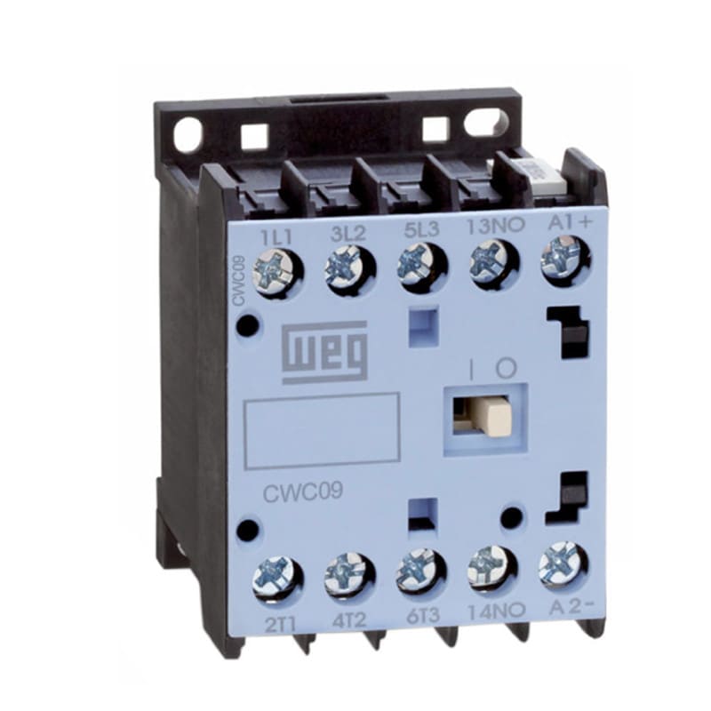 Mini Contator WEG 9A 220V 1NA CWC09-10-30V26 Mini Contator WEG 9A 220V 1NA CWC09-10-30V26
