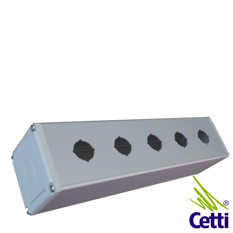 Botoeira de Alumínio para 5 Botões Autonics SA-SB5 Botoeira de Alumínio para 5 Botões Autonics SA-SB5