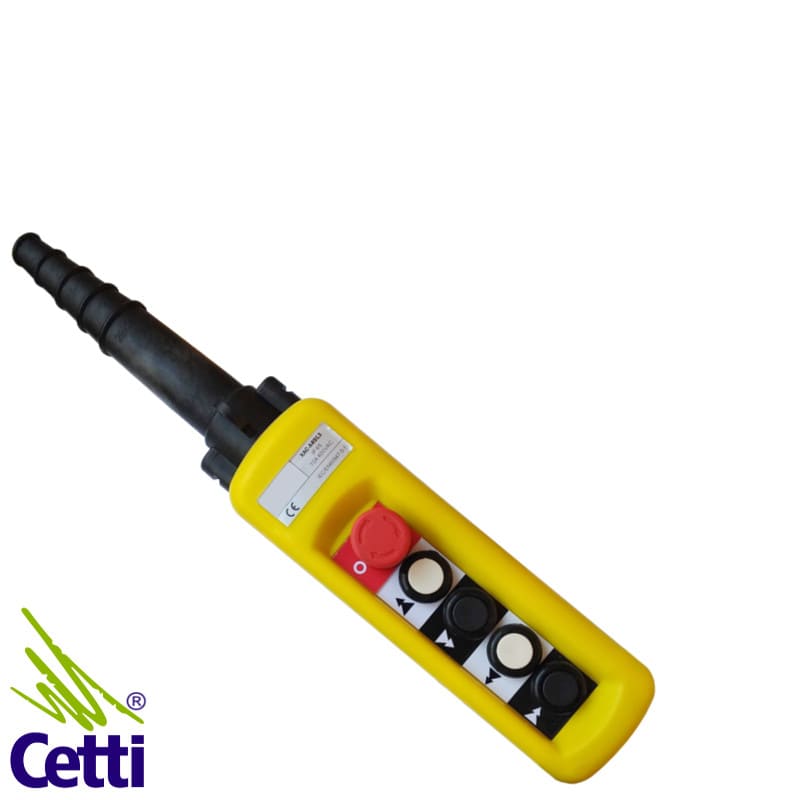 Botoeira Pendente 4 Botões de Duas Velocidades e 1 de Emergência LK-XAC-4913 Botoeira Pendente 4 Botões de Duas Velocidades e 1 de Emergência LK-XAC-4913