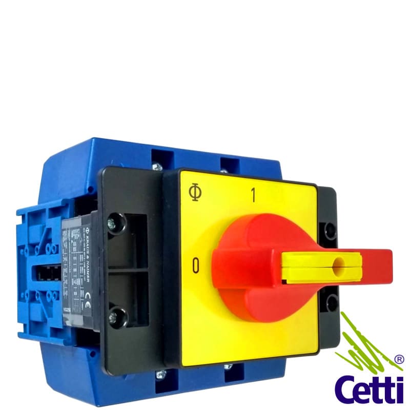 Chave Seccionadora Tripolar 250A Kraus Naimer KG250.K300-BRA521.E Chave Seccionadora Tripolar 250A Kraus Naimer KG250.K300-BRA521.E