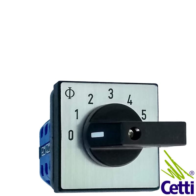 Chave Seletora 6 Posições 12A Kraus Naimer CB8.A233.600.E Chave Seletora 6 Posições 12A Kraus Naimer CB8.A233.600.E