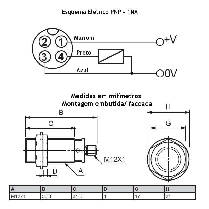 como-ligar-sensor-indutivo-pnp-1na-medidas-montagem-nao-faceado-m12-conector-traseiro-autonics-prcm12-2dp como-ligar-sensor-indutivo-pnp-1na-medidas-montagem-nao-faceado-m12-conector-traseiro-autonics-prcm12-2dp
