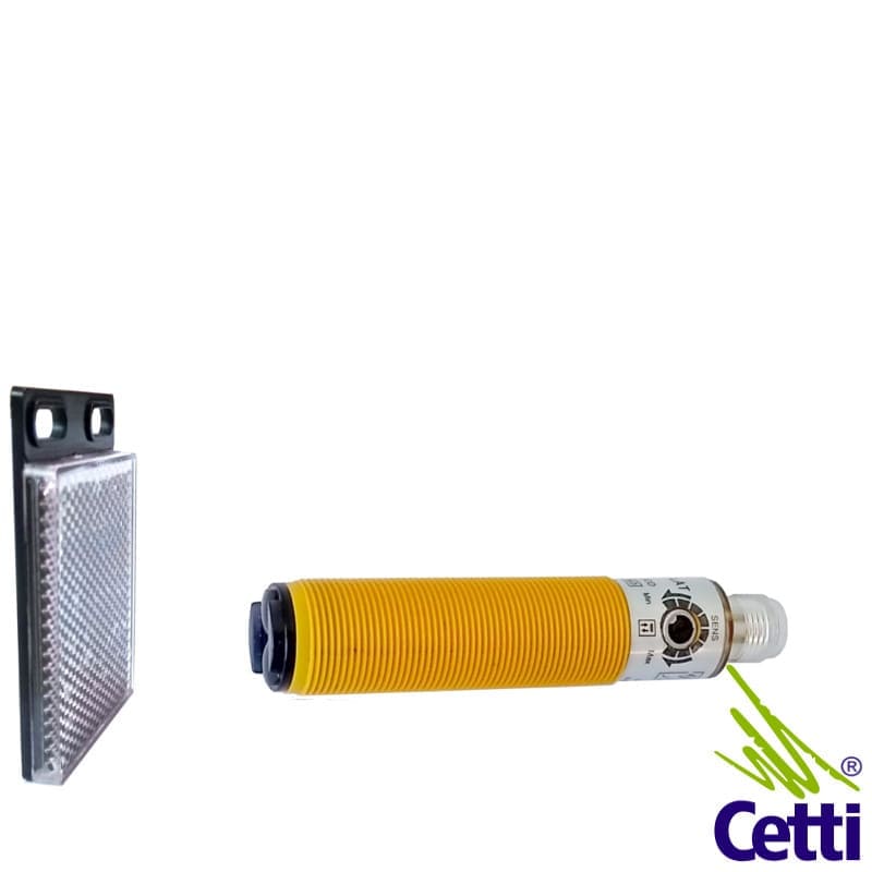 Sensor de Proximidade Óptico Retro Reflexivo 220V 1NF 2m M18 G18-2B2LBT Sensor de Proximidade Óptico Retro Reflexivo 220V 1NF 2m M18 G18-2B2LBT