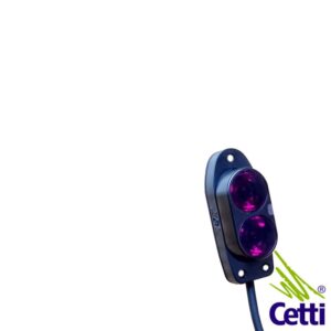 Sensor de Proximidade Óptico Difuso 24V PNP 2m 1NA Autonics BA2M-DDT-P