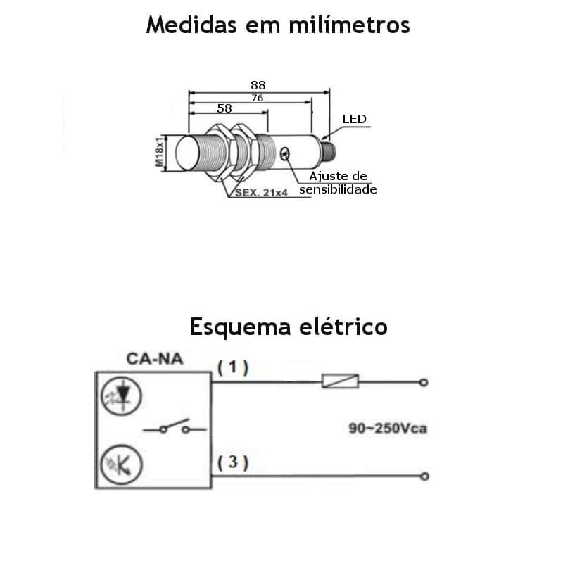 medidas-montagem-desenho-mecanico-foto-sensor-fotoeletrico-retro-reflexivo-m18-como-ligar-220v-na-conector-traseio medidas-montagem-desenho-mecanico-foto-sensor-fotoeletrico-retro-reflexivo-m18-como-ligar-220v-na-conector-traseio