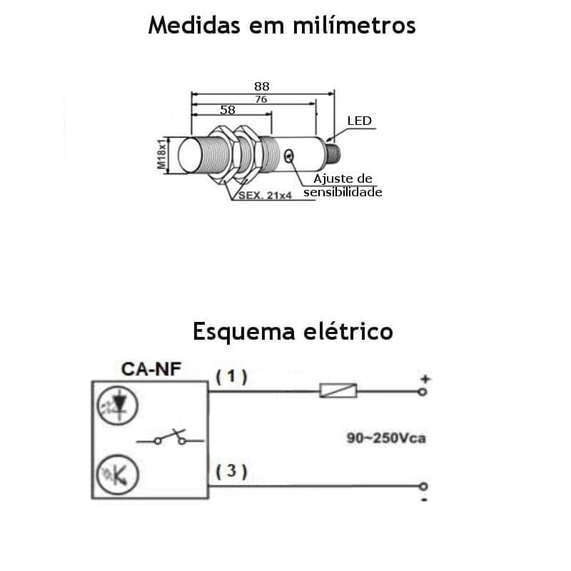 medidas-montagem-desenho-mecanico-foto-sensor-m18-conector-220v-1nf-esquema-eletrico-como-ligar medidas-montagem-desenho-mecanico-foto-sensor-m18-conector-220v-1nf-esquema-eletrico-como-ligar