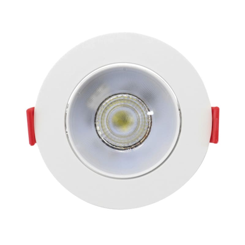 Spot LED de Embutir Redondo 7W Luz Amarela Opus Eco33051