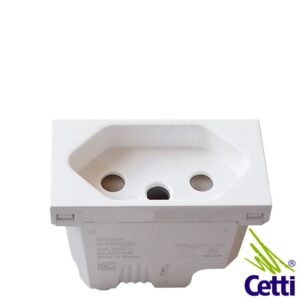 Cetti Materiais Elétricos 31 Módulo Tomada de Energia Branca 20A Schneider Orion S70203104