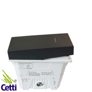 Cetti Materiais Elétricos 44 Interruptor de Luz Paralelo Bipolar Grafite Orion Schneider S70110494
